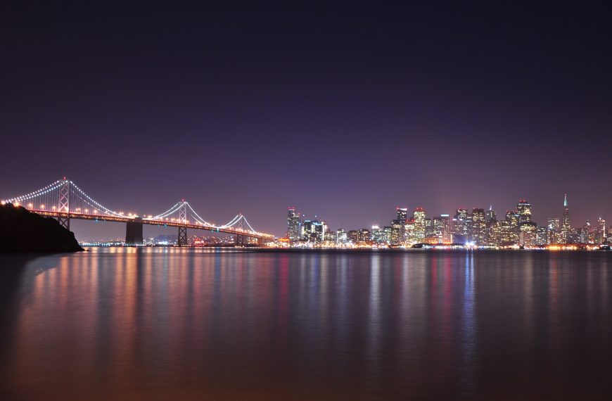 landscape photography of Golden gate
